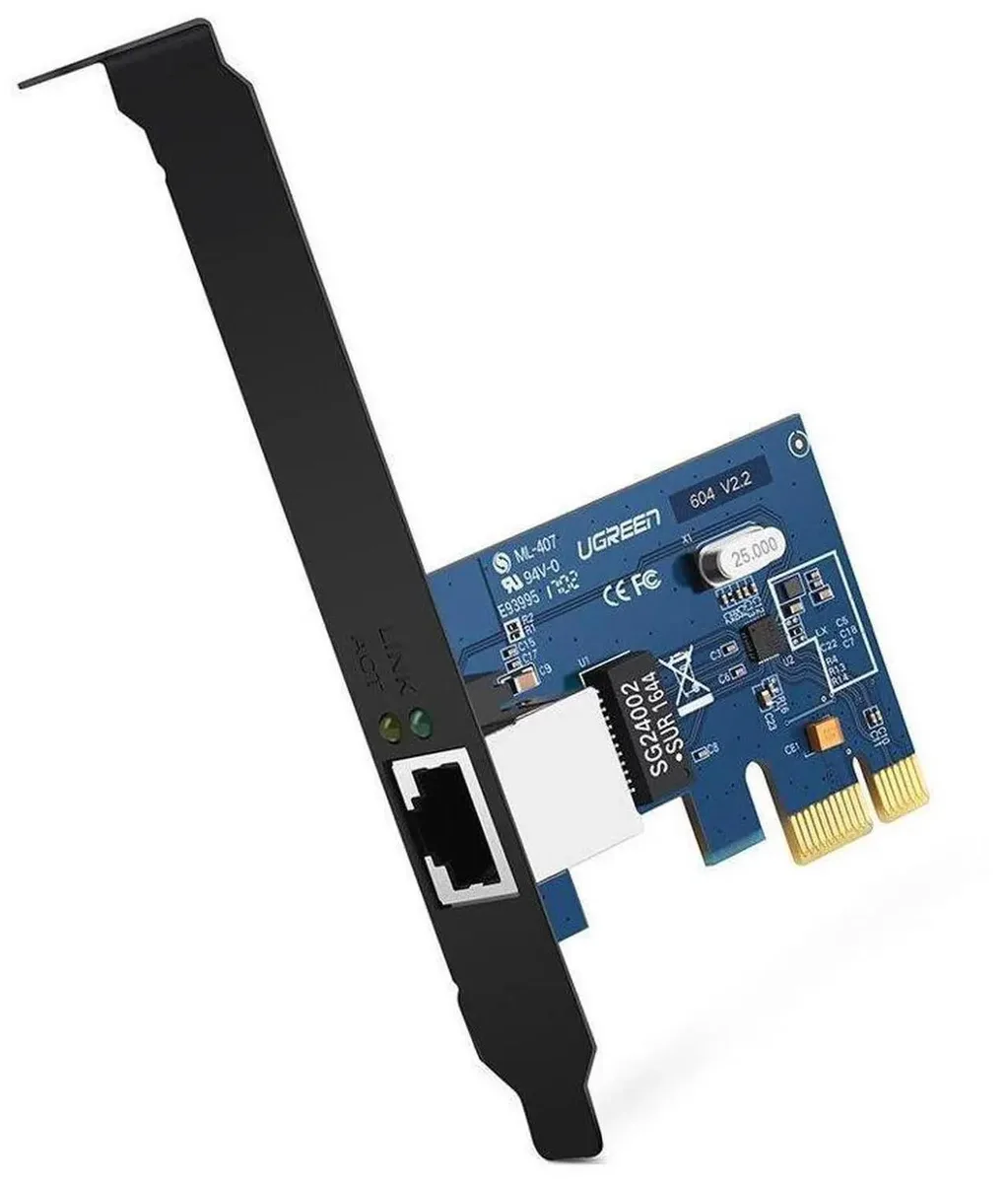 SMUGDESK SMUGDESK PCI Express Gigabit Ethernet Network Card 10/100/1000Mbps RJ45 — product photo