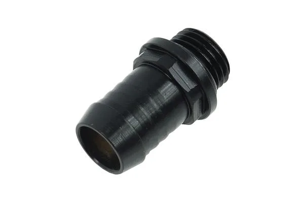 Alphacool Alphacool G1/4 13mm Barbed Fitting FatBoy Deep Black 17090 — product photo