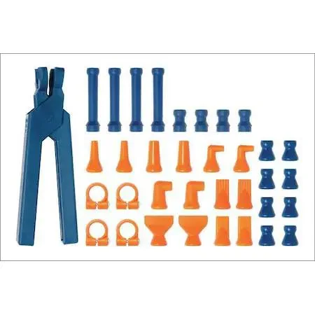 Loc-Line 40475 Lathe Adapter Kit, 14 nozzles, 1/4 inch fittings