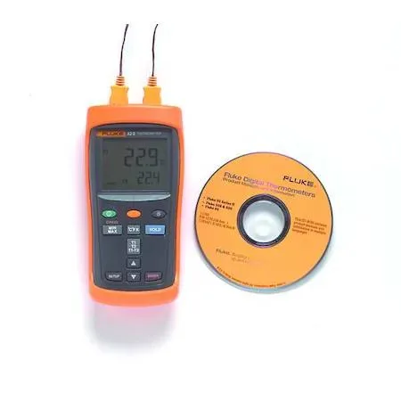 Fluke Fluke 52-2B Thermometer LCD 1.8 in Thermocouple — product photo