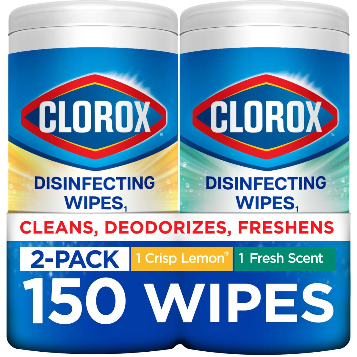 Clorox Disinfecting Wipes Back to School Variety Pack 75 Count Pack of 2 — product photo