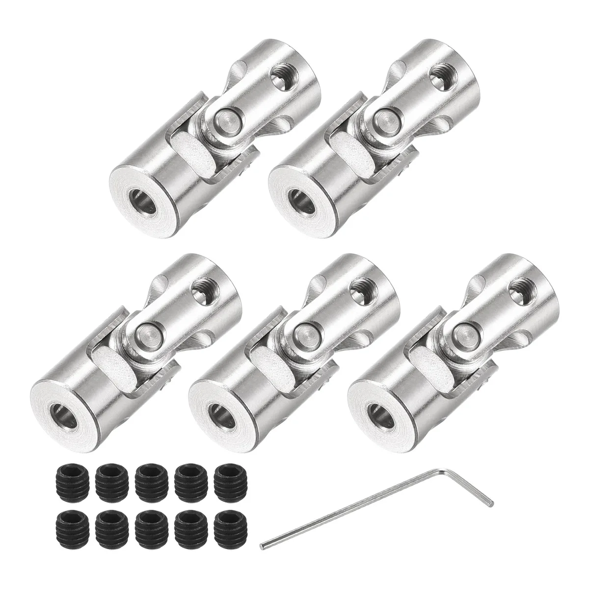 Unique-Bargains Unique-Bargains 3mm to 3mm Universal Joint Coupling L23 D9 Pack of 5 — product photo