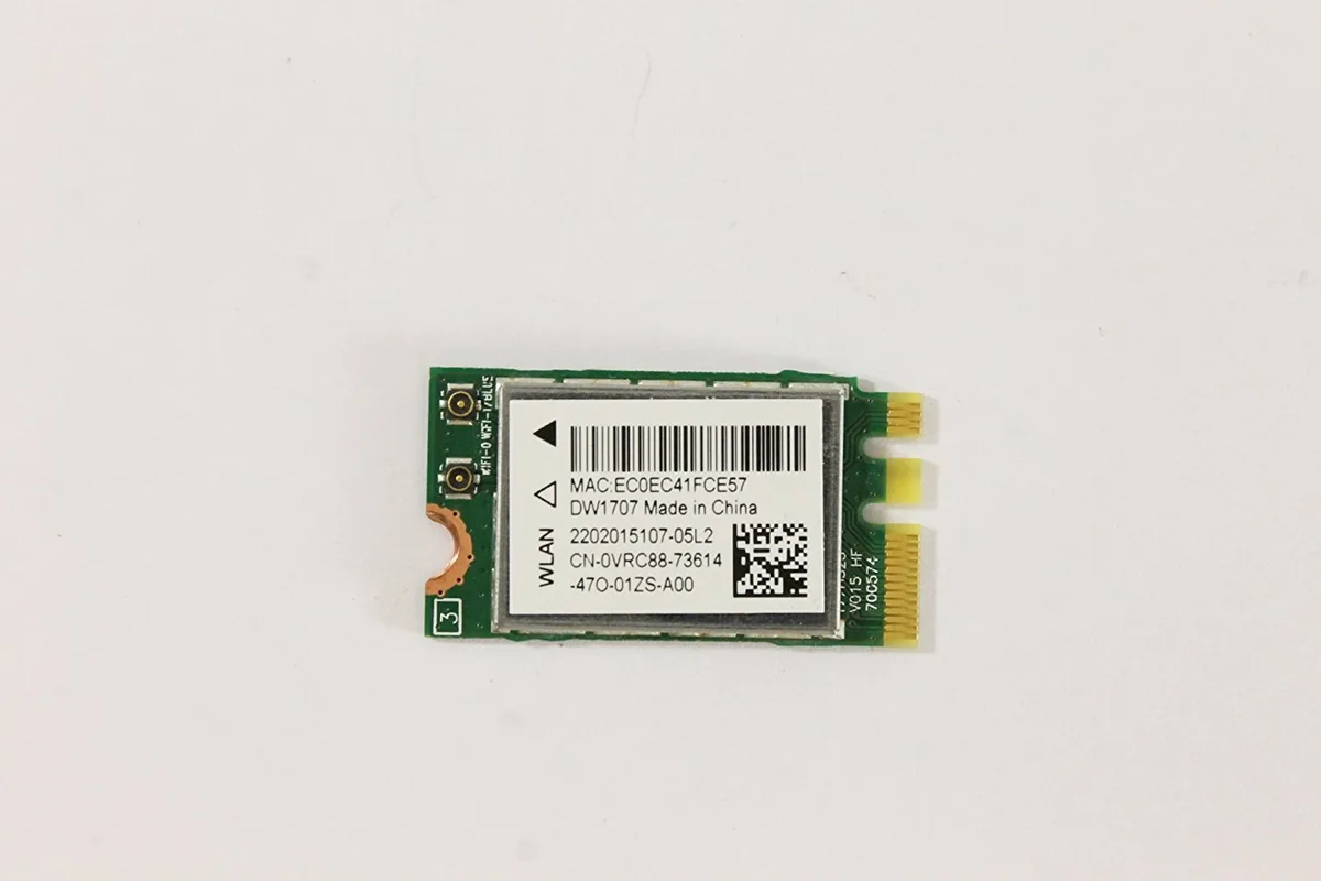DELL DELL Inspiron 3451 14" DW1707 WiFi Bluetooth 4.0 Card VRC88 — product photo