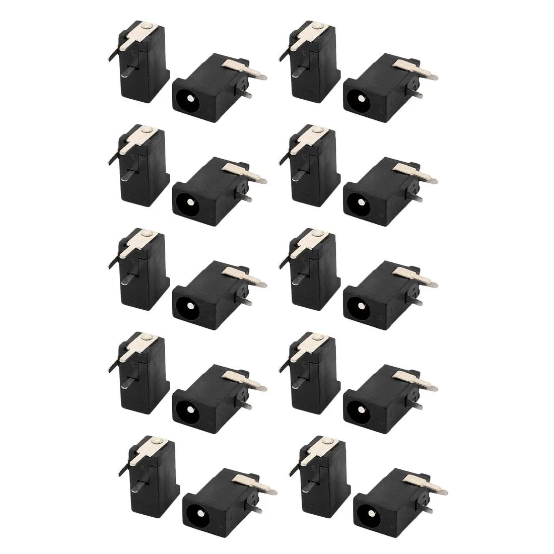 Unique-Bargains Unique-Bargains 20pcs 3 Pin DC Power Jack Socket 3.5x1.1mm DC-002 — product photo