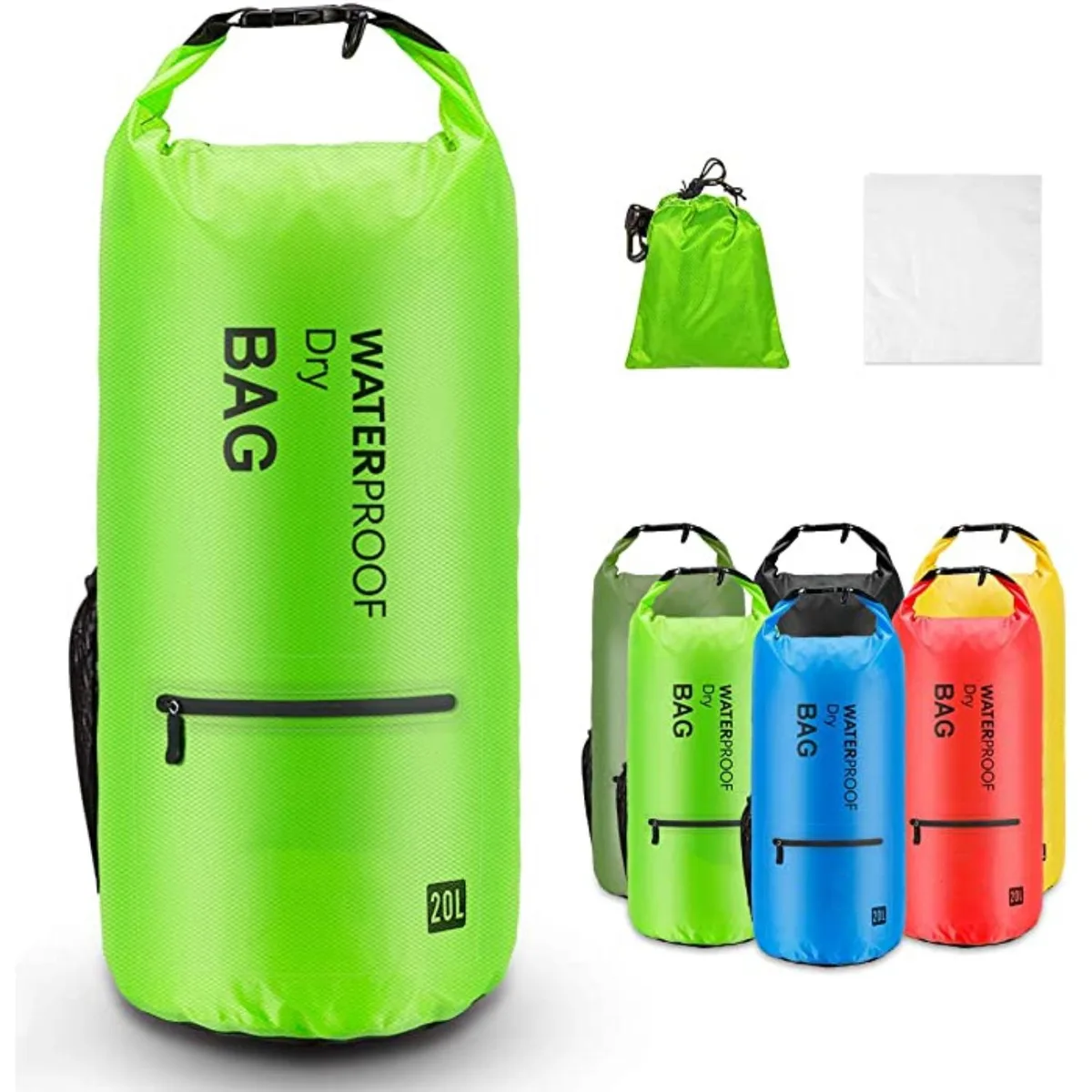 Altatac Altatac Alta-Bag Waterproof Dry Bag Backpack 20L Green — product photo