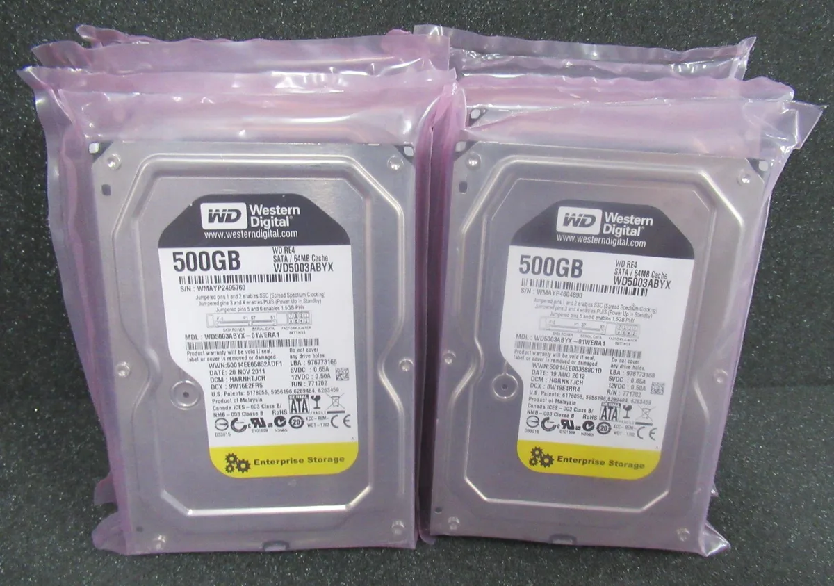 Western Digital Western Digital WD5003ABYX 500GB 7.2K RPM 3.5" SATA internal hard drive — product photo