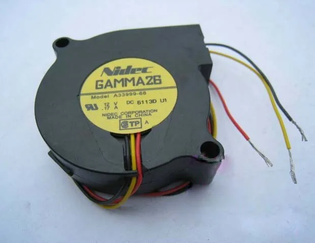 OEM Industries OEM Industries Blower Cooling Fan 5015 A33999-68 12V .17A 3-Wire CPU cooler — product photo