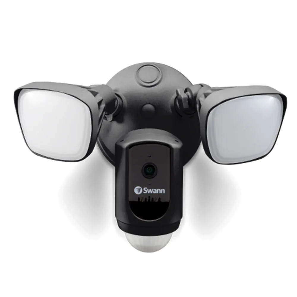Swann Communications Swann Communications SWIFIFLOCAM2 Wi-Fi Floodlight Security Camera - Black — product photo