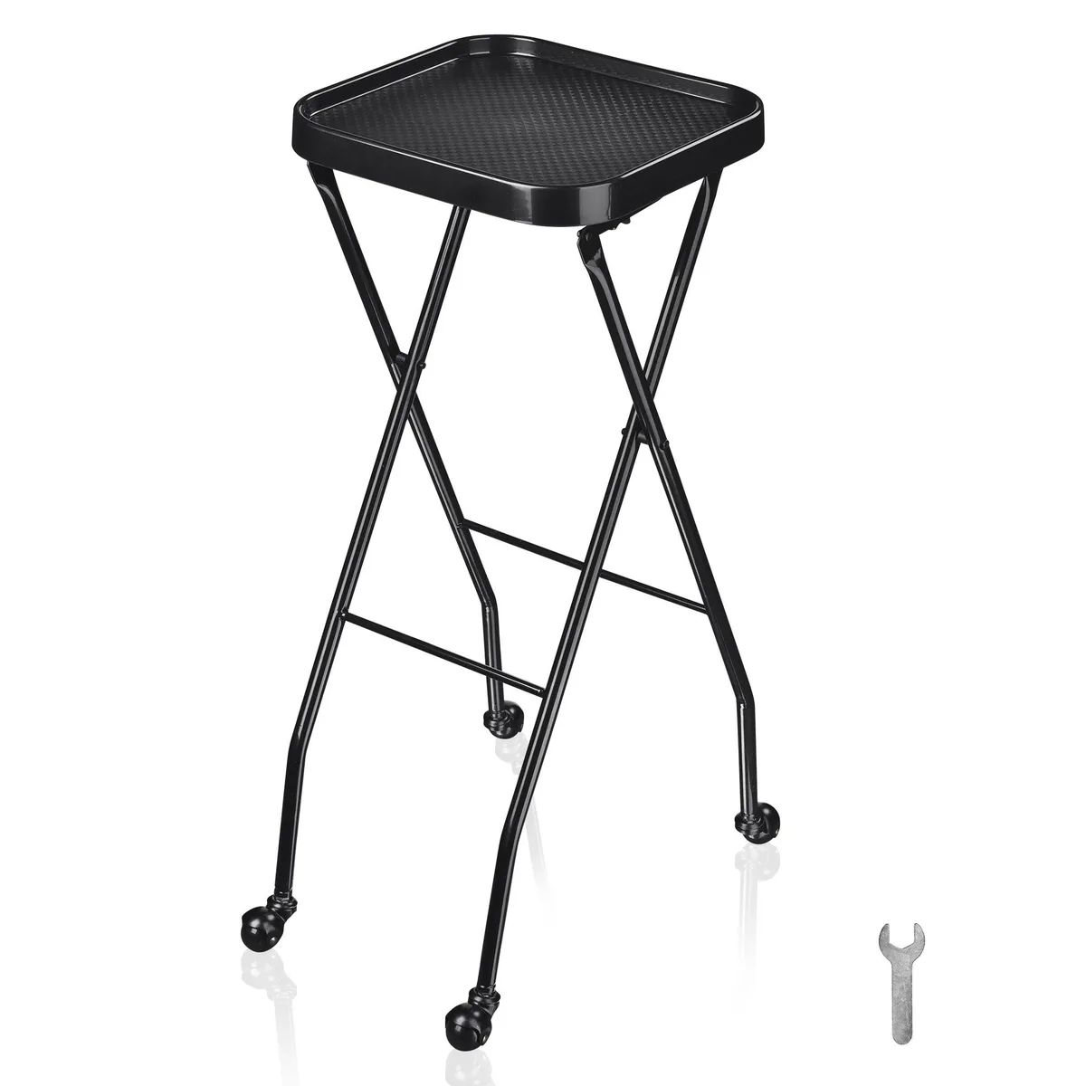 Yescom USA, Inc. Yescom USA, Inc. 12TRL004-FOLD-06 folding salon trolley hair styling tool — product photo