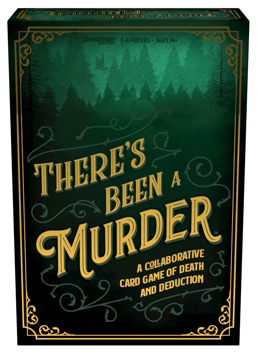  There's Been a Murder Card Game Ages 14+ 3-8 Players — product photo