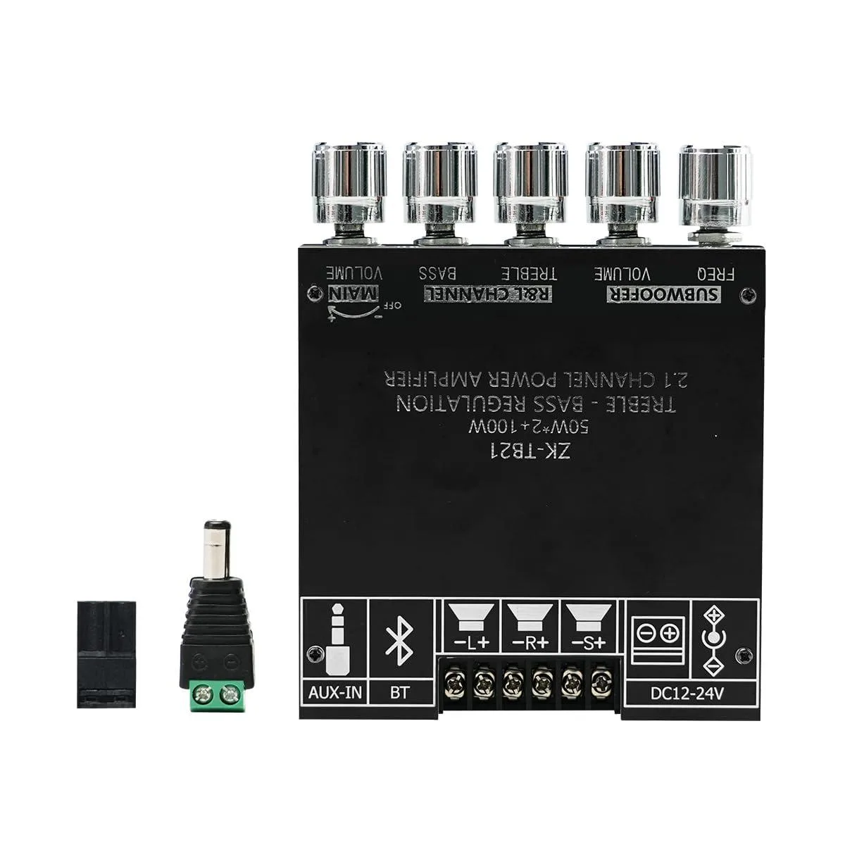 Audio Amplifier Board 2.1CH 50W x 2 +100W Subwoofer Power — product photo