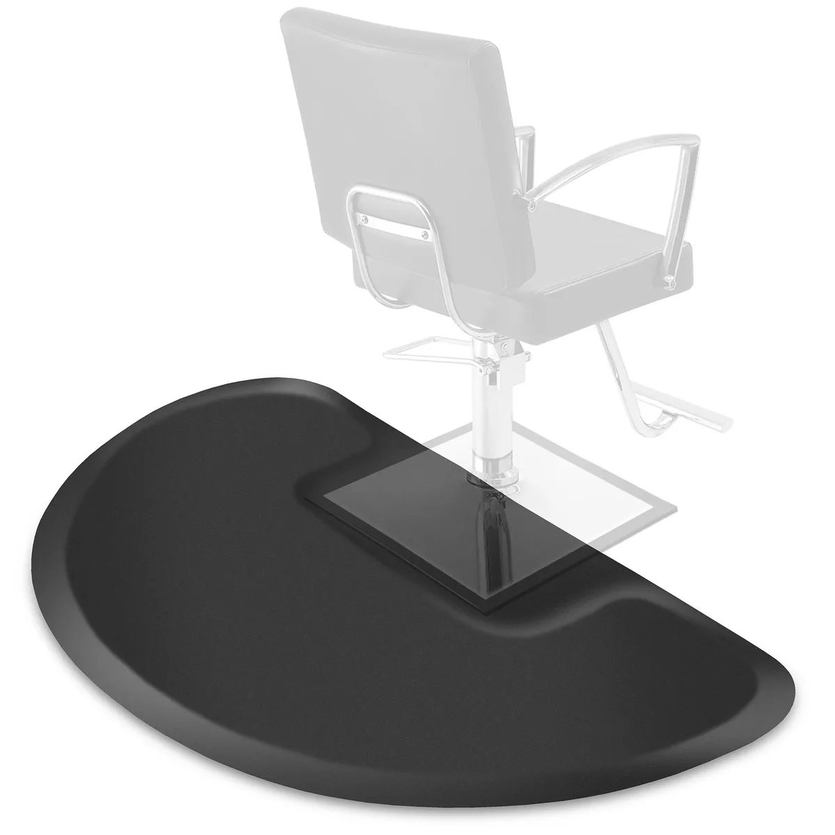 Saloniture Saloniture 3 ft x 5 ft x 1/2 in Semi-Circle Anti-Fatigue Mat — product photo