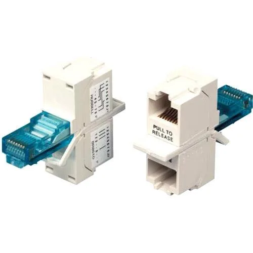 Hubbell Incorporated Hubbell Incorporated RJ-45 Splitter Adapter Ivory — product photo