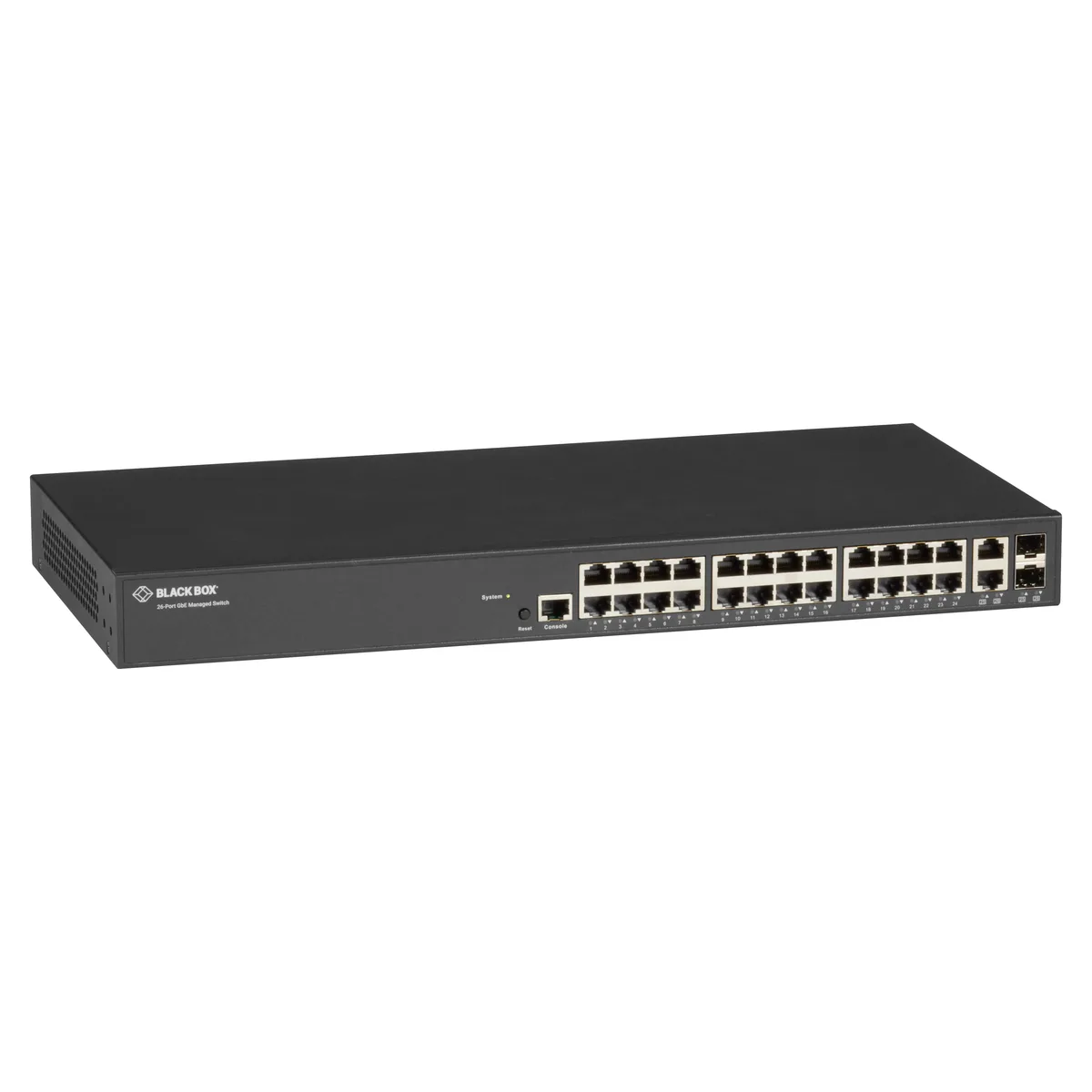 Black Box Corporation Black Box Corporation LGB1126A-R2 26-port network switch — product photo