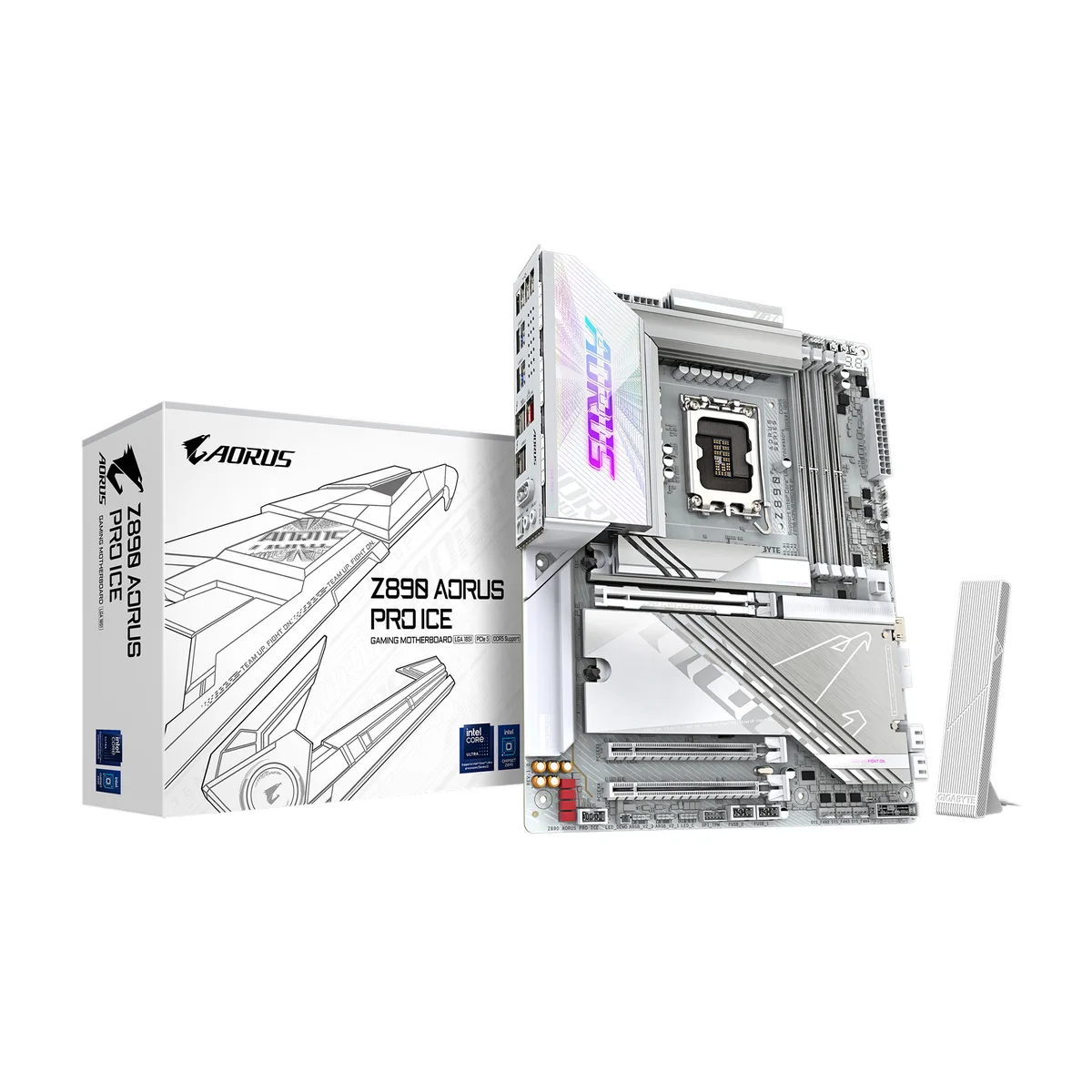 GIGABYTE GIGABYTE Z890 AORUS PRO ICE Intel motherboard — product photo