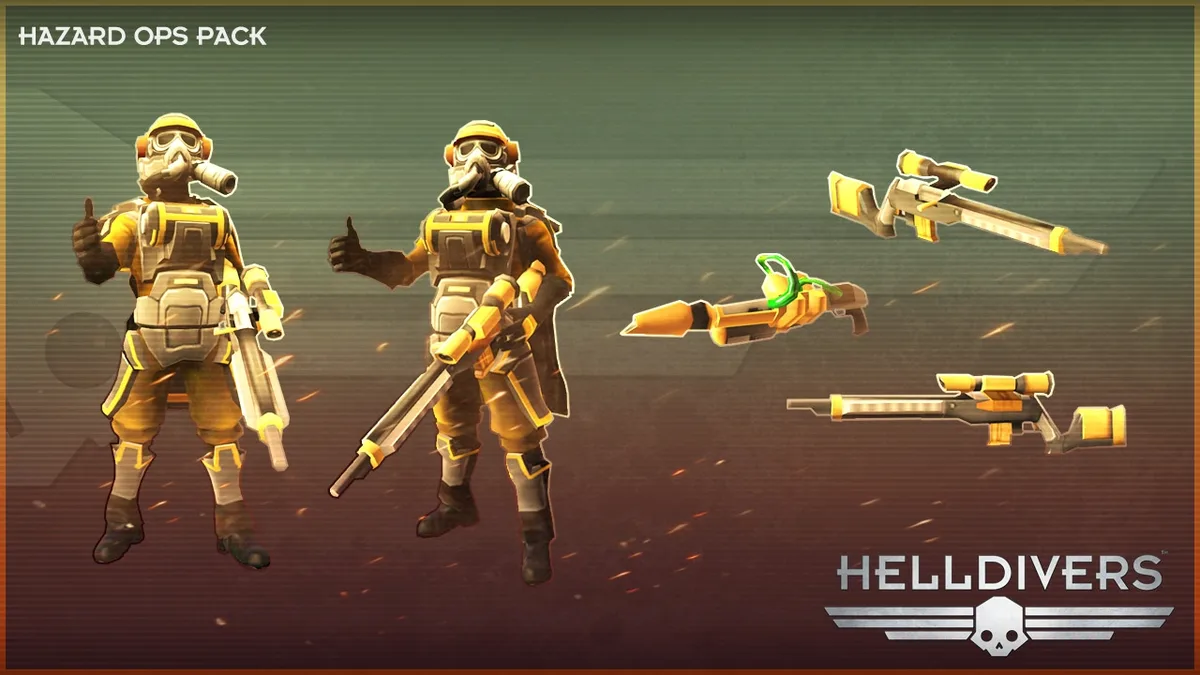 PlayStation PlayStation HELLDIVERS Hazard Ops Pack downloadable game — product photo