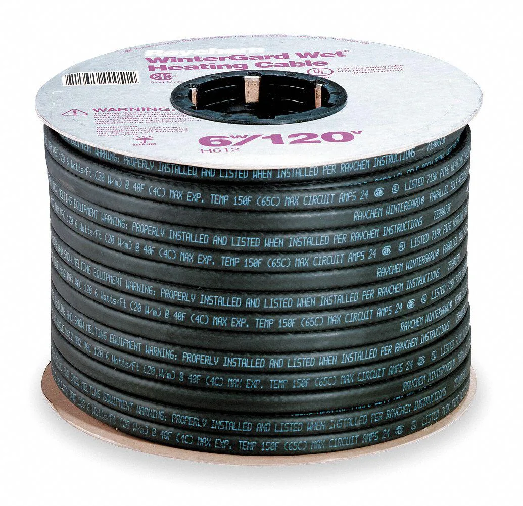 Raychem Raychem 734921-000 Self-Regulating Heating Cable 250 ft 120VAC — product photo