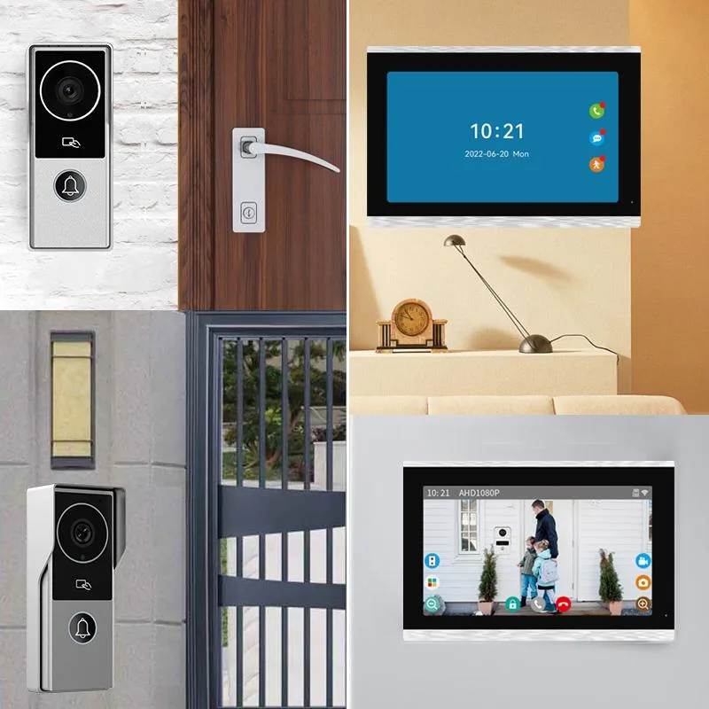visiPower visiPower 10" 1080P 2MP Video Doorbell Intercom System 2 doorbell + 2 monitor — product photo