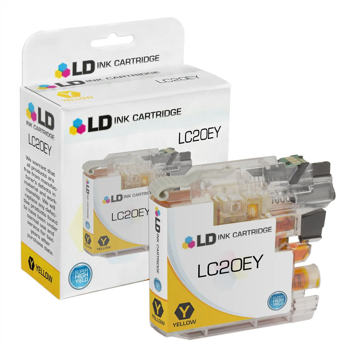 LD Products LD Products LC20EY Yellow Ink Cartridge Super High Yield — product photo