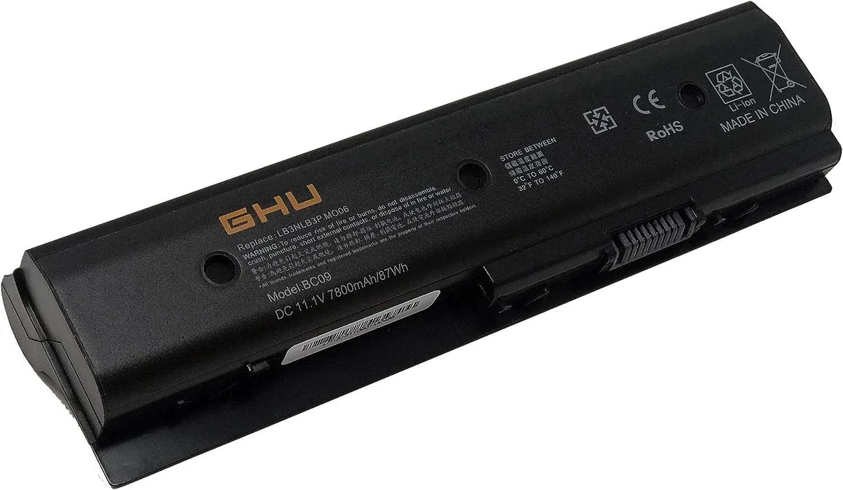 NShi NShi GHU-MO09 87Wh 11.1V 9-cell laptop battery — product photo
