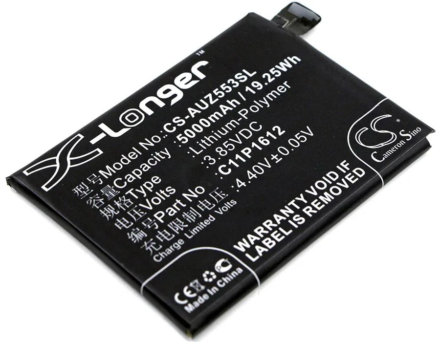 Rectangular replacement battery for ZenFone 3 Zoom