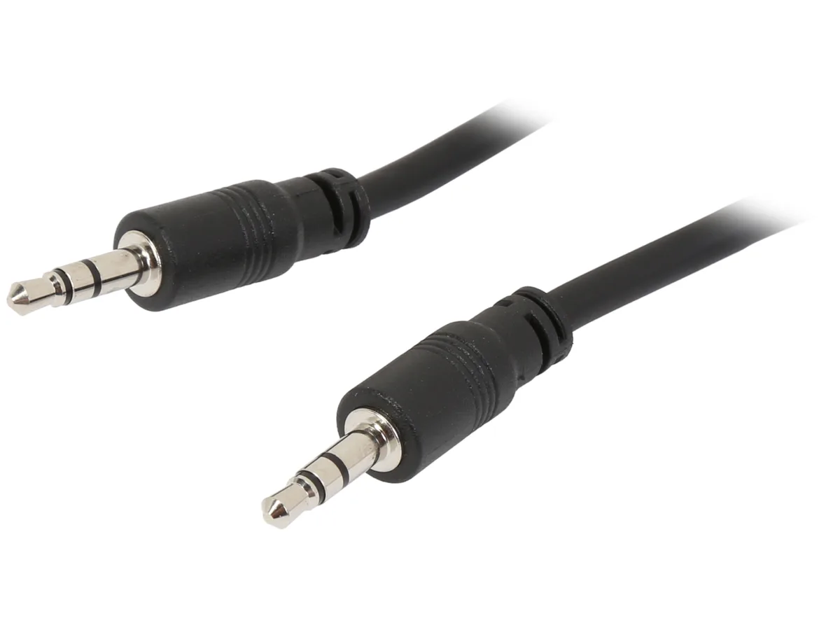 Cables To Go Cables To Go 40106 3.5mm Stereo Audio Cable M/M 15 ft In-Wall CMG Low Profile — product photo
