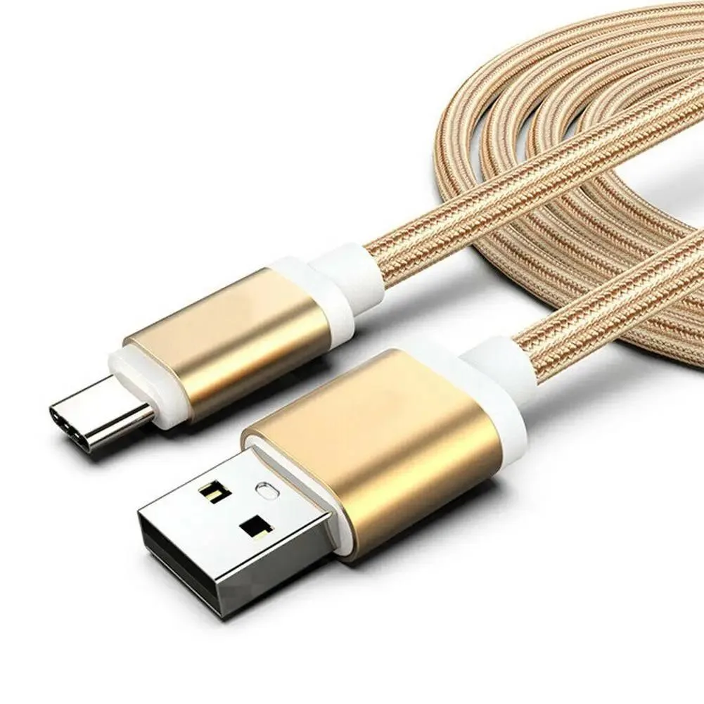 Hetai Tech Hetai Tech Nylon Braided USB Cable Micro USB to USB A 2.4A 10kg — product photo