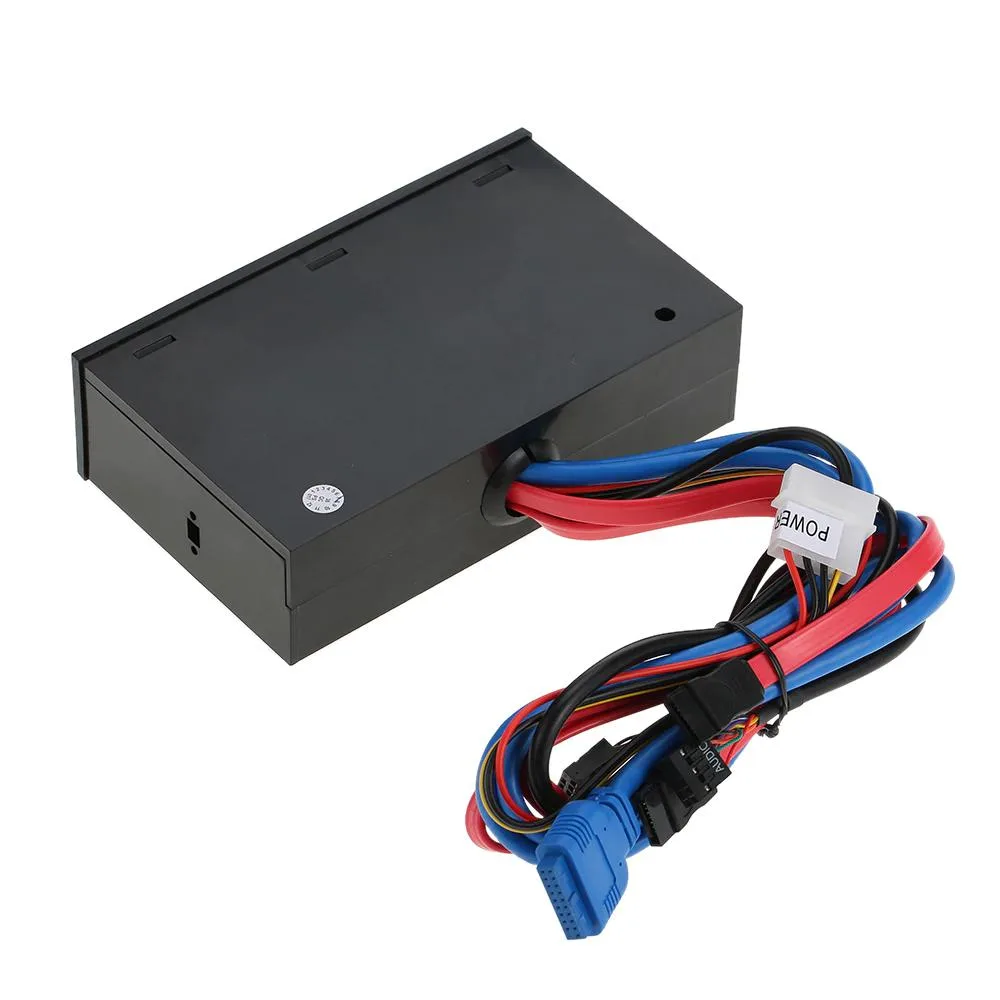 Hetai Tech Hetai Tech 8-in-1 Internal Card Reader USB 3.0 eSATA SATA 5.25" Bay — product photo