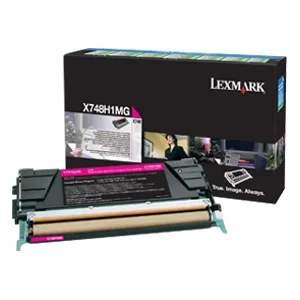 Lexmark Lexmark X748H1MG High Yield Magenta Toner Cartridge 10000 Pages — product photo