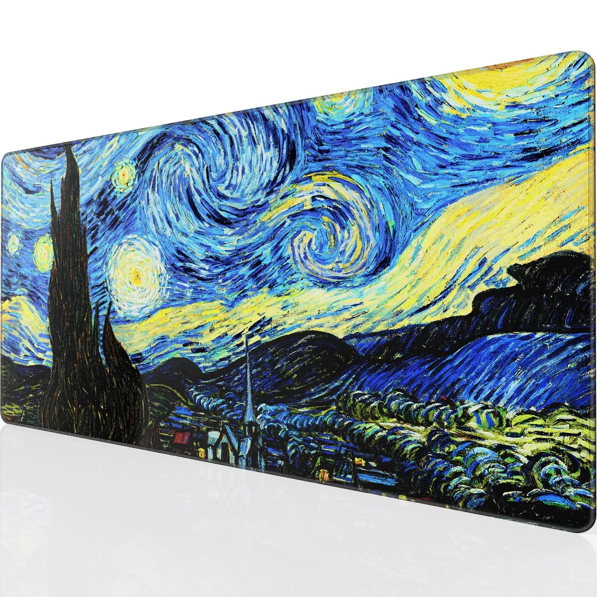 KEHIPI KEHIPI mouse pad Starry Night 31.5x15.7in — product photo