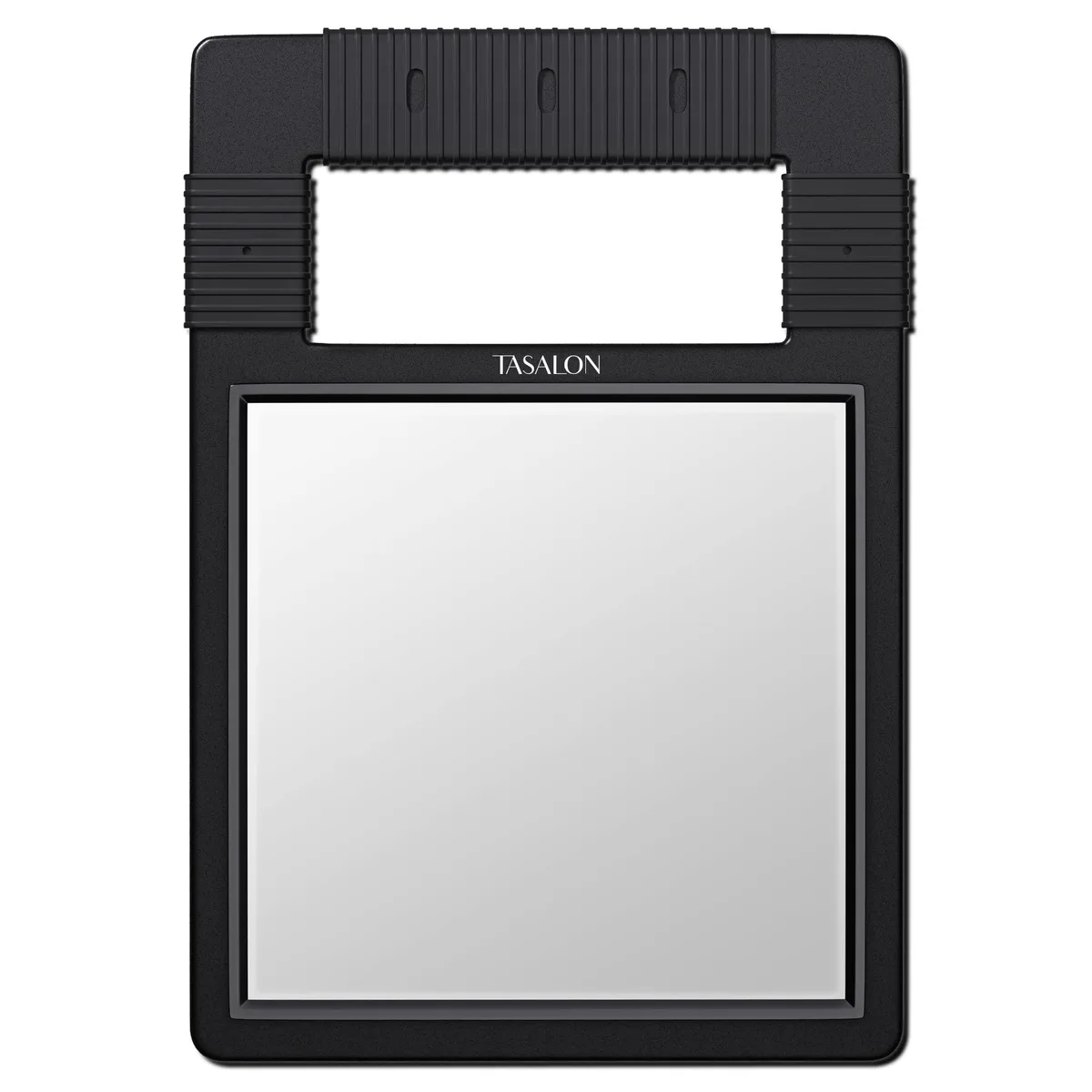 TASALON MoYa Goa Handheld Bath Mirror Black 12.2 x 9 x .19 inch — product photo