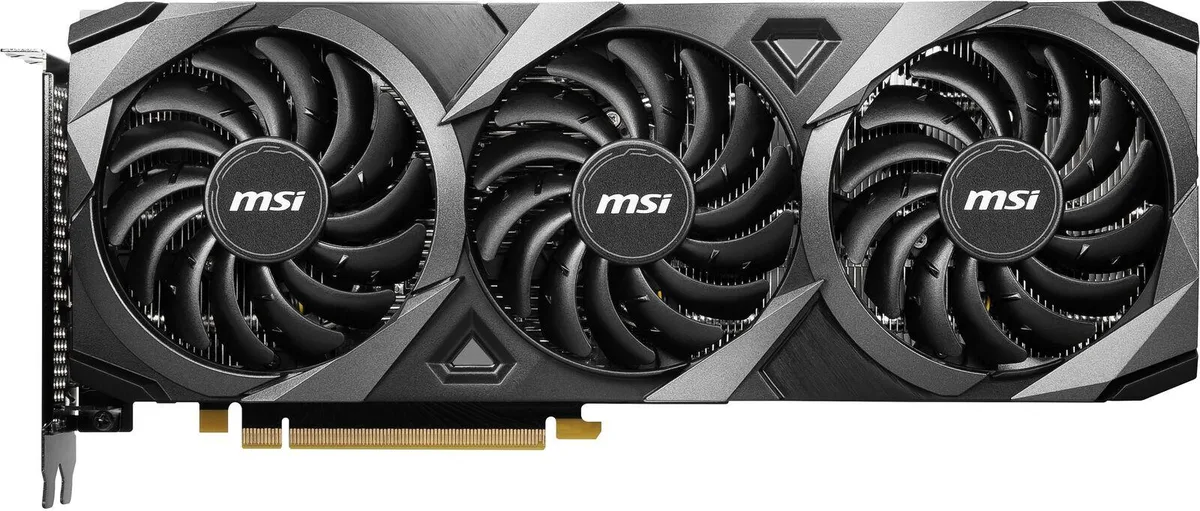 MSI MSI GeForce RTX 3060 Ventus 3X 12G OC graphics card — product photo