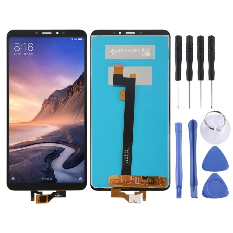 eForChina eForChina LCD Screen Digitizer Assembly Mi Max 3 Black — product photo