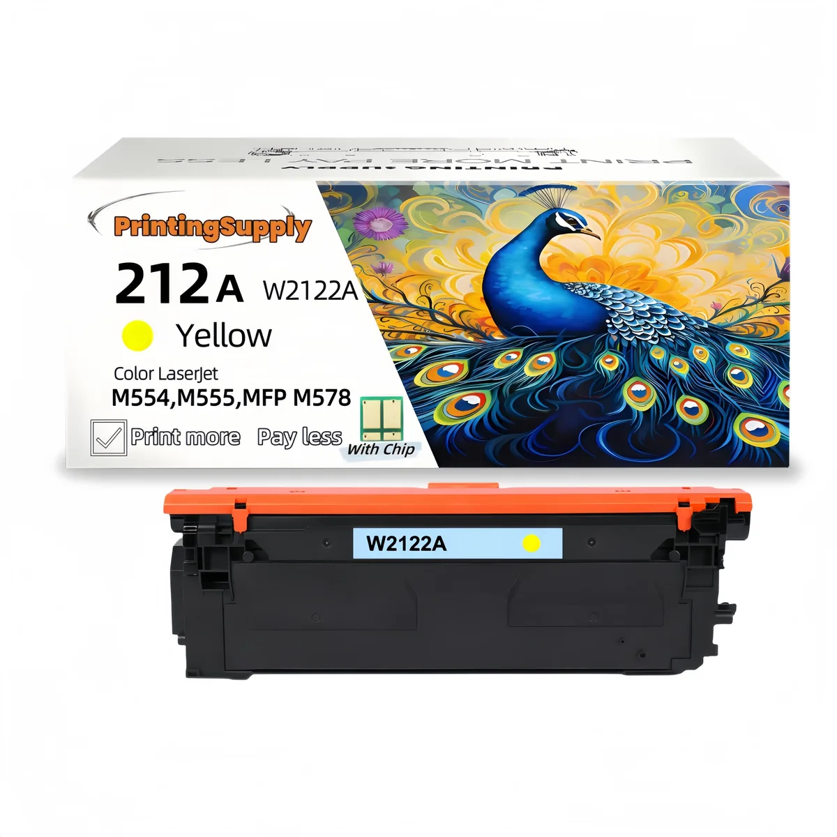 Aster Graphics Inc Aster Graphics Inc 212A W2122A Yellow Toner Cartridge — product photo