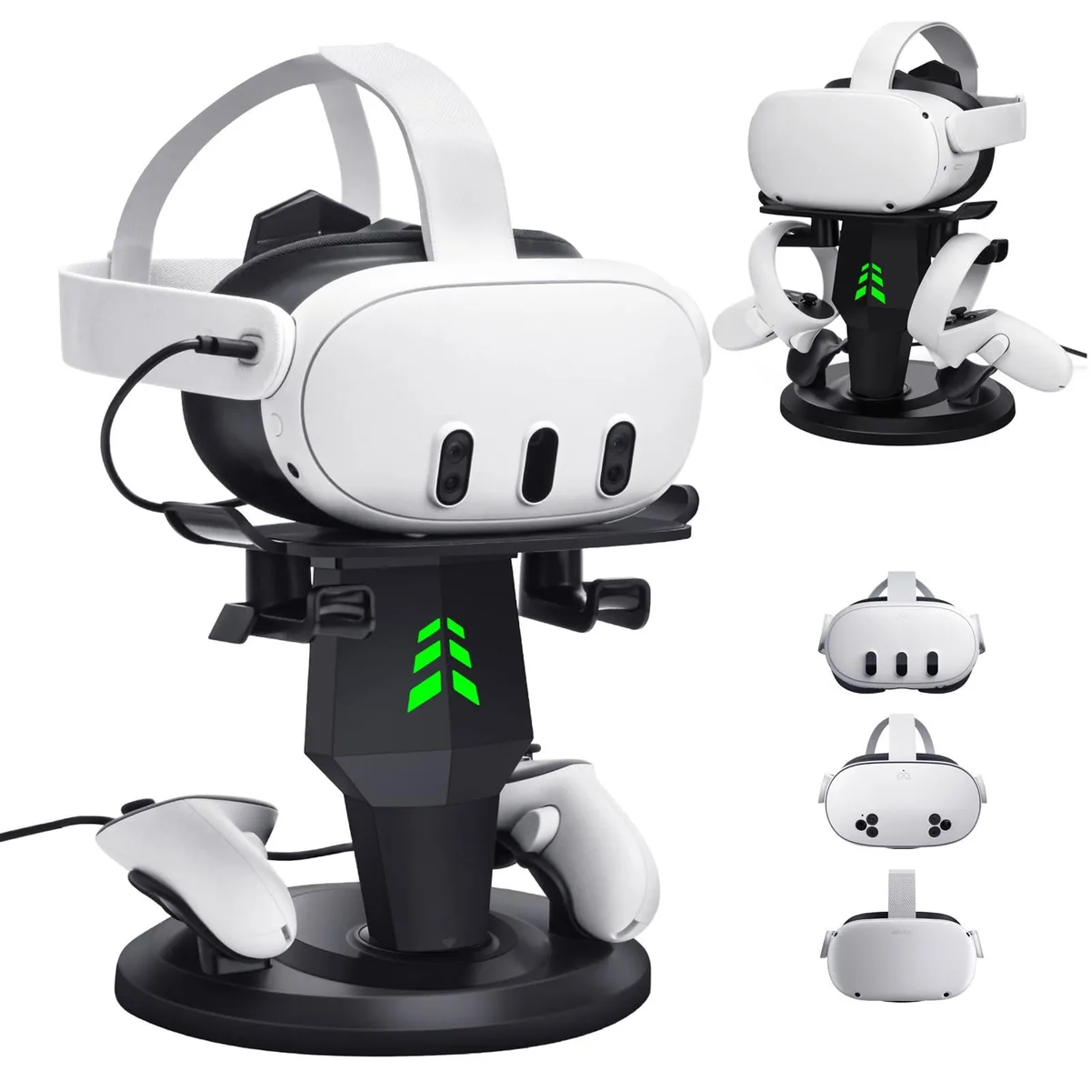TechKen VR Charging Dock for Meta Quest 3S/3/2 — product photo