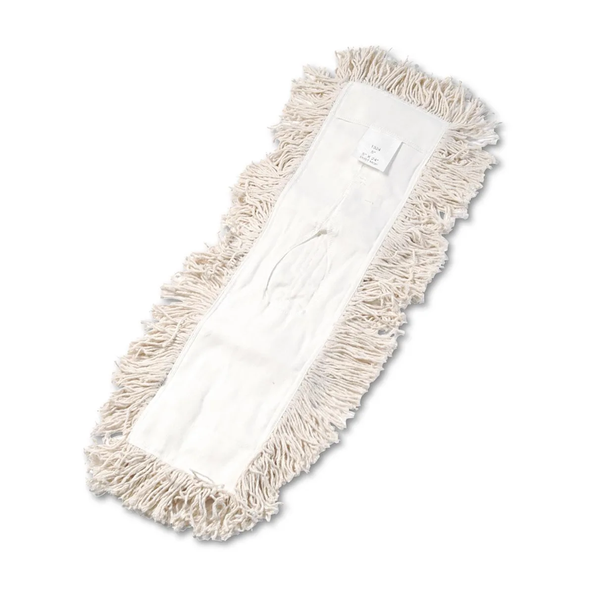 Boardwalk Boardwalk BWK1312 Dust Mop Head, Cotton, 12" x 5", White — product photo