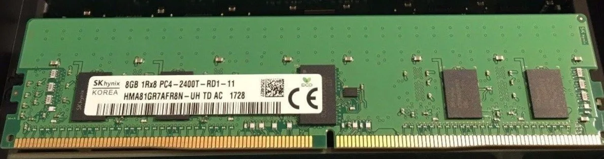 SK hynix SK hynix HMA81GR7AFR8N-UH 8GB DDR4-2400 LRDIMM 1RX8 ECC Registered 1.35V — product photo
