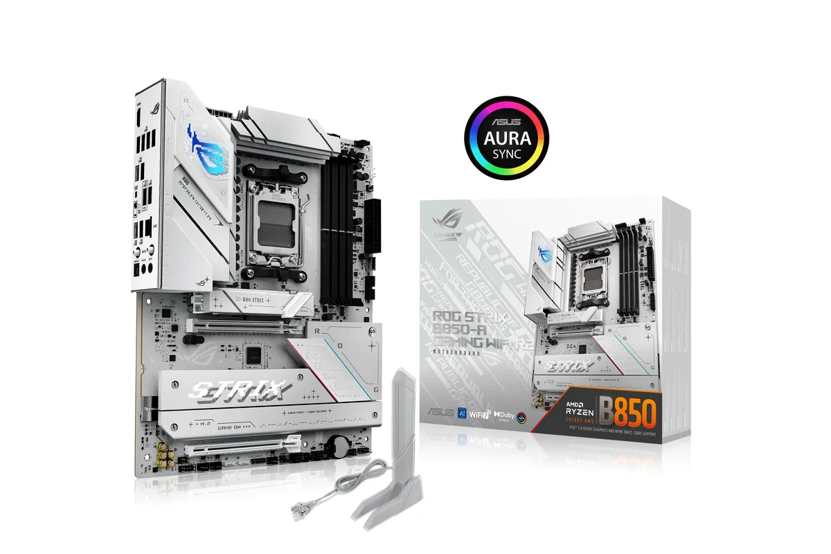 ASUS ASUS ROG STRIX B850-A GAMING WIFI R2 AMD motherboard — 제품 사진