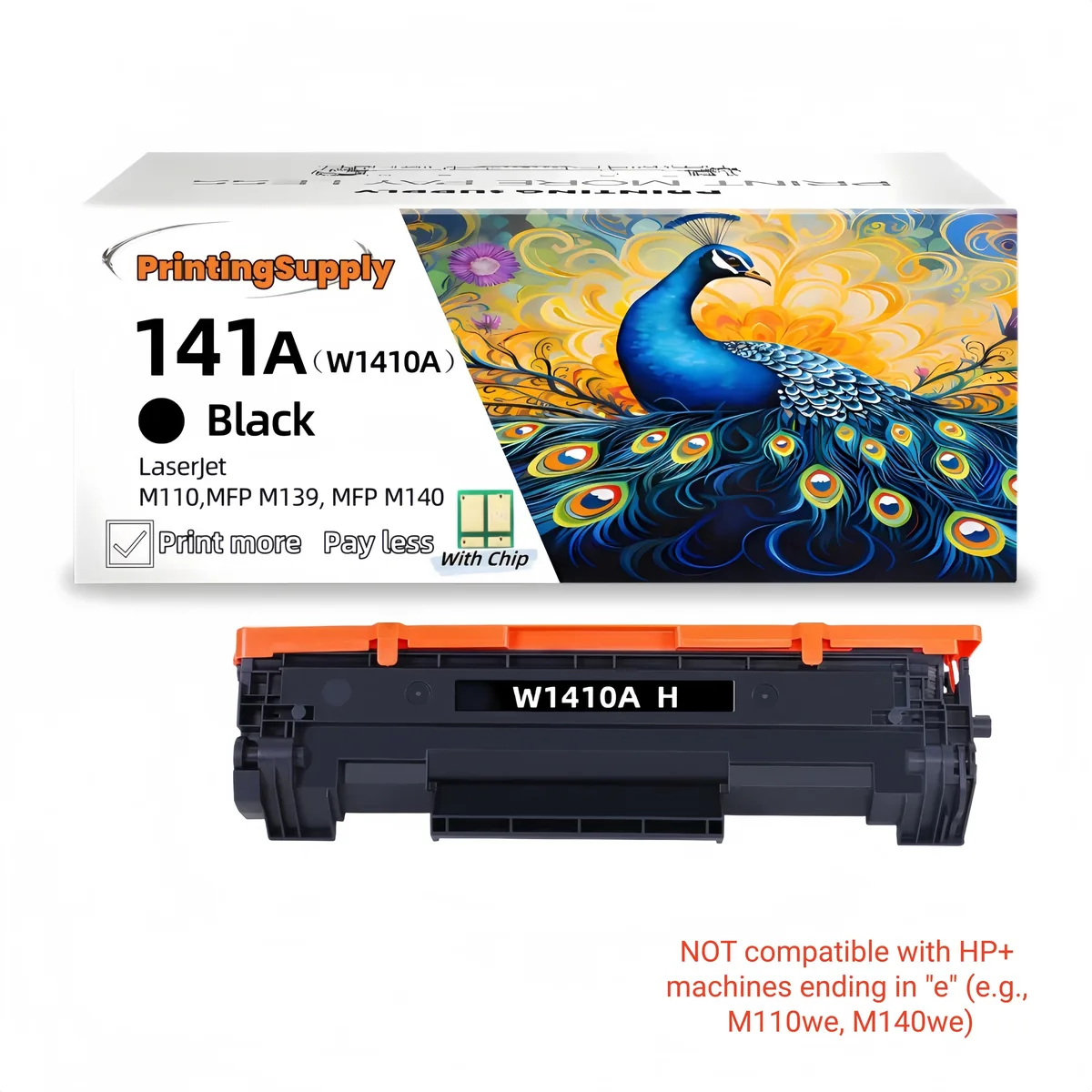 Aster Graphics Inc Aster Graphics Inc 141X W1410X High Yield Black Compatible Toner Cartridge 2000 Pages — product photo