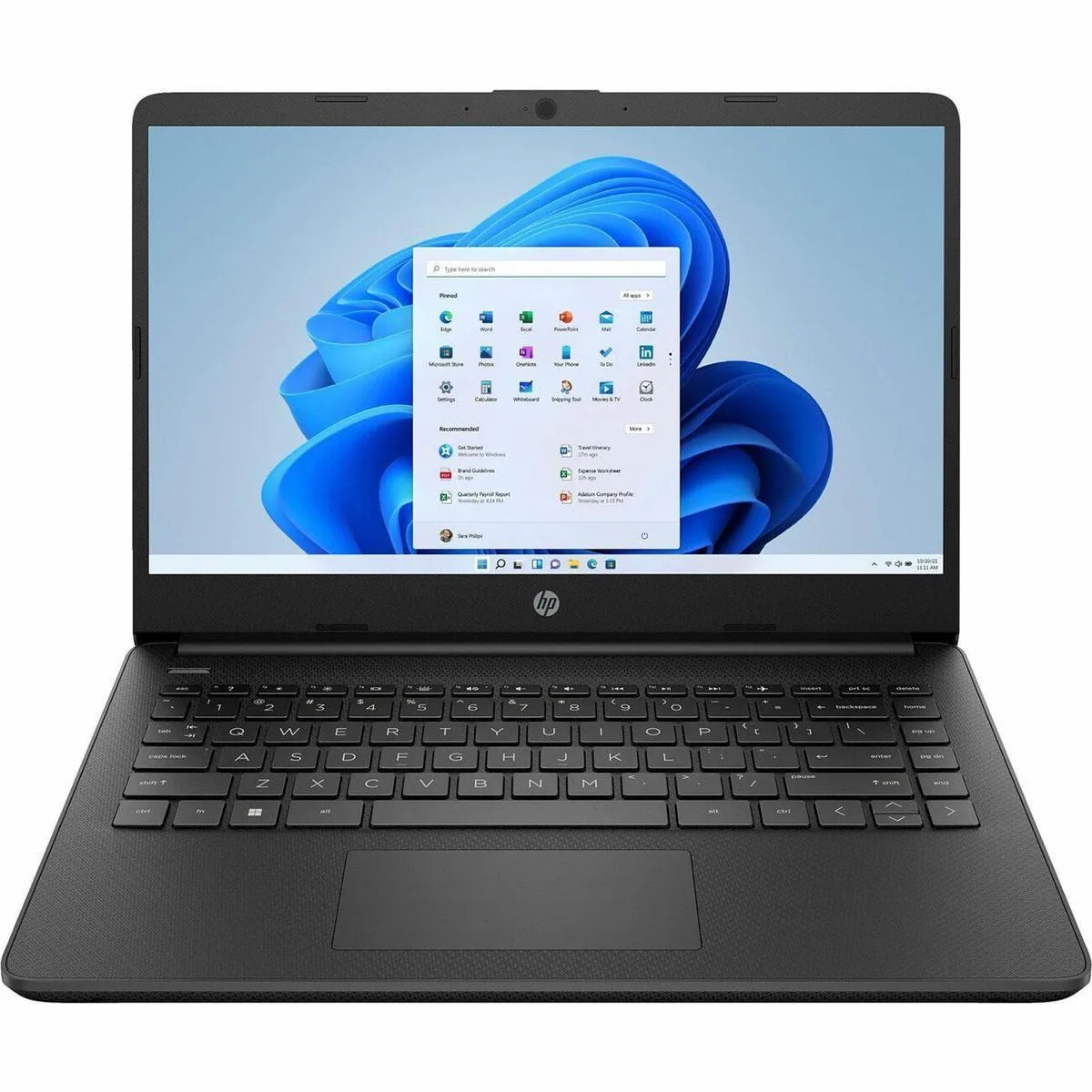 HP HP 14-dq6007ca 14" laptop Intel N150 4GB 128GB Windows 11 Home Black — product photo