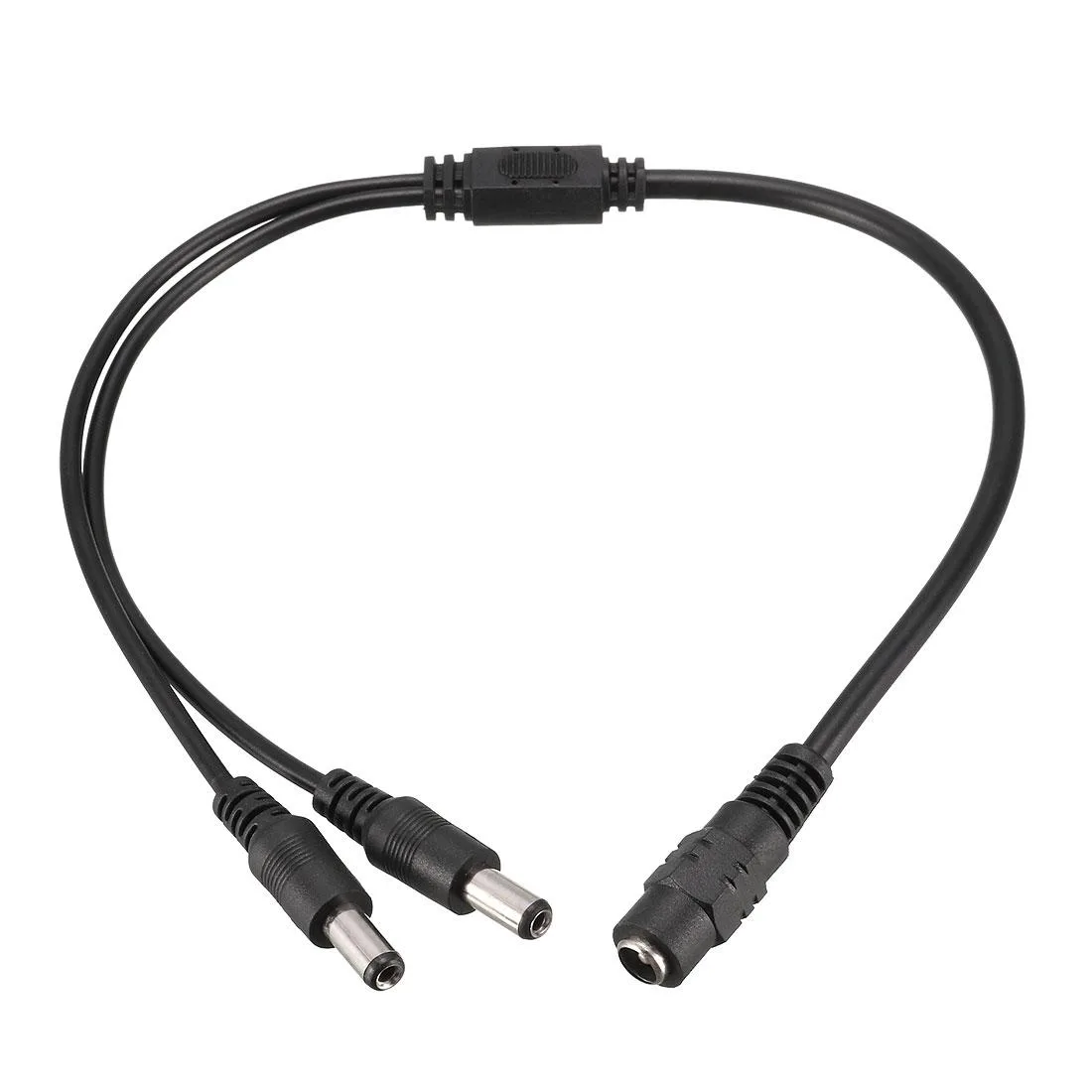 Unique-Bargains Unique-Bargains DC 5.5x2.1mm Y Splitter Power Cable Black 30cm — product photo