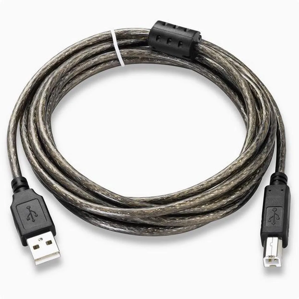 Aomoproing Aomoproing USB 2.0 Printer Cable Transparent Brown 5m — product photo