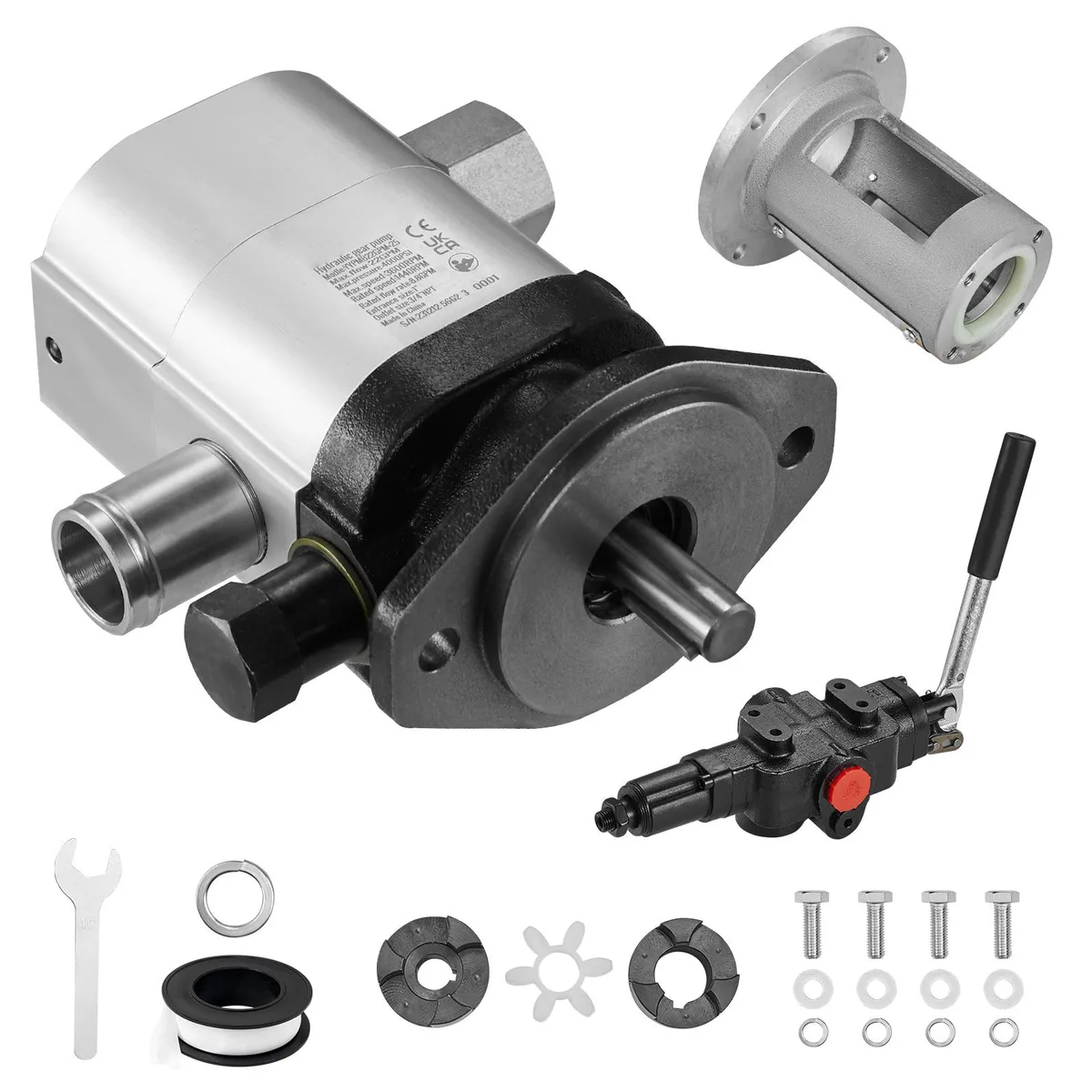 VEVOR VEVOR Hydraulic Log Splitter Pump Kit 22GPM 4000PSI 3600RPM — product photo