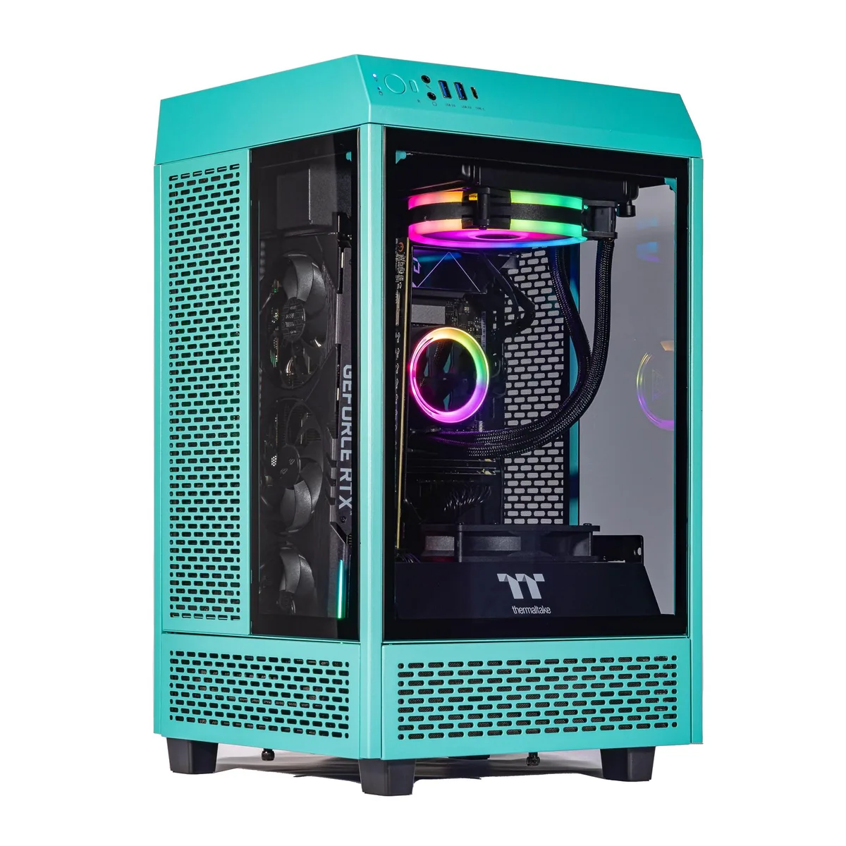 Velztorm Velztorm Vertix Ryzen 7 5800X Radeon RX 9070 XT 32GB DDR4 2TB PCIe SSD gaming PC — product photo