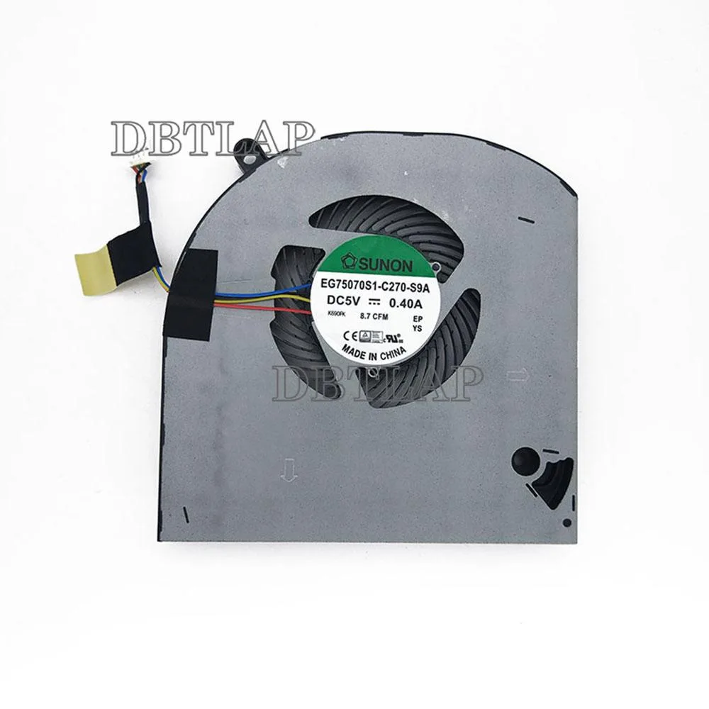 DBTLAP DBTLAP CPU Fan for Dell Alienware 15 R3 R4 EG75070S1-C270-S9A — product photo