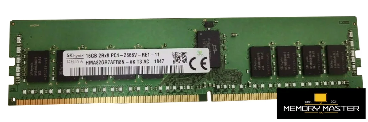 SK hynix SK hynix HMA82GR7AFR8N-VK 16GB DDR4-2666 CL19 Registered ECC Server RAM — product photo