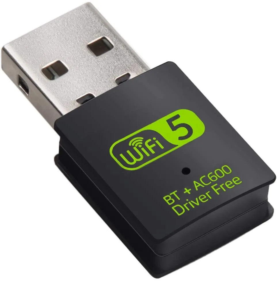 IHDAPP IHDAPP AC600M USB Wi-Fi Bluetooth Adapter 600Mbps Dual Band 2.4/5.8 GHz — product photo
