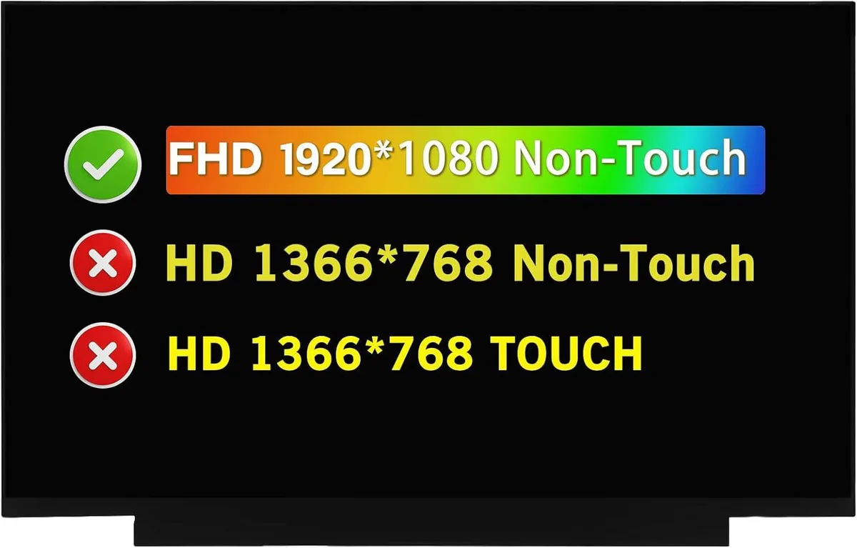 NUOLAISUN NUOLAISUN 14.0" laptop screen 1920×1080 30 pins for Dell Latitude 3400 — product photo