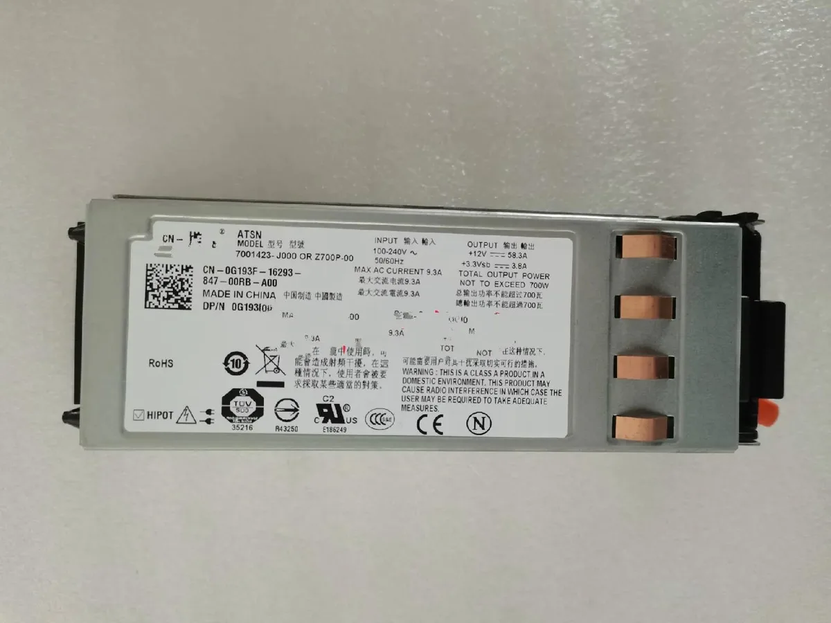 Supersuperuncle Supersuperuncle Server Power Supply for DELL G193F YN055 R805 7001423-J000 — product photo