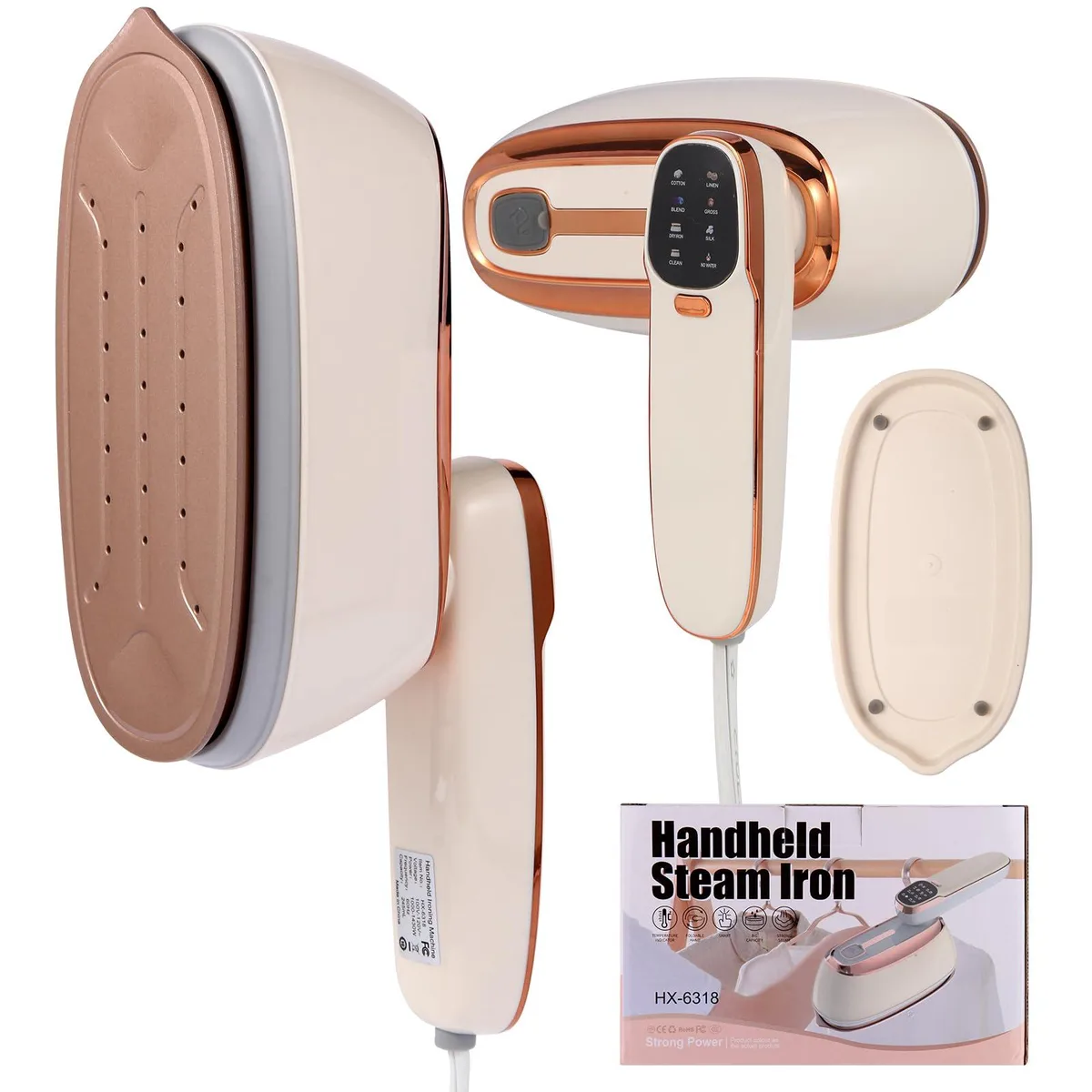  Hamilton Beach NeovaDomiX SteamPro Élite 1500 steamer 800W White 0.88 kg — product photo
